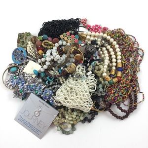 Costume Jewelry 4 lbs Lot Vintage Modern Wearable